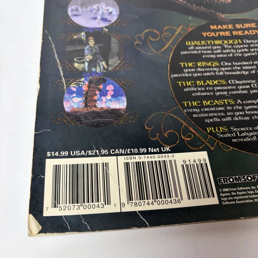 Eternal Ring Official Strategy Guide BradyGames PS2 PlayStation 2 From Software